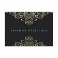 Ornate Radiance Greeting Card - Silver Lined White Fastick  Envelope